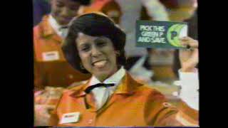 1982 AampP Supermarkets quotThe little green guys  Deals of the weekquot TV Commercial [upl. by Monahon522]