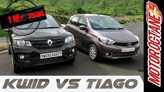 Renault Kwid vs Tata Tiago Hindi Detailed Comparison  रेनॉल्ट क्वाड vs टाटा टिआगो की तुलना [upl. by Burch242]