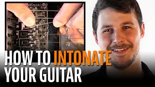 How to Intonate a Guitar [upl. by Hallie]