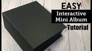 Super Easy Interactive Mini Album  Step by Step [upl. by Joeann]