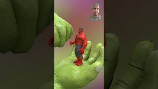 Which one is stronger Green or RedHulk animation [upl. by Gove]