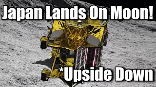 Japan Lands On The Moon Upside Down Astrobotics Moon Lander Lands On Earth [upl. by Tarah]