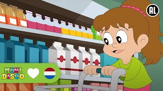 BOODSCHAPPEN DOEN  Kinderliedjes  Liedjes voor peuters en kleuters  Minidisco [upl. by Odeen916]