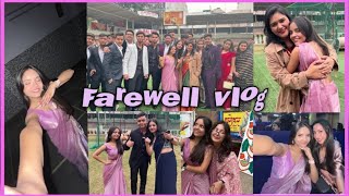 Farewell GRWM 🎀  Farewell vlog📍  dance performance [upl. by Aliuqat]