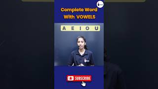 Vowel Words😲 Write Words With Vowels  Vowels In English vowels invictaa englishgrammar [upl. by Anelrahc]