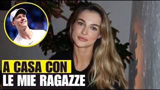 Sinner e Anna kalinskaya la russa è quota casa con le mie ragazzequot e arriva il like di Jannik [upl. by Haleemaj]