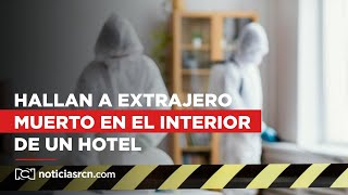 Nuevamente hallan a ciudadano extranjero sin vida al interior de un hotel en Medellín [upl. by Lien]