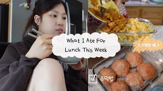 What I Ate For Lunch This Week🍘 simple amp easy recipes [upl. by Solraced315]