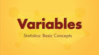 What are Variables in Statistics [upl. by Liuqa]