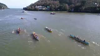 Dartmouth Easter Gig Regatta 2024 Ladies Masters [upl. by Jammal461]