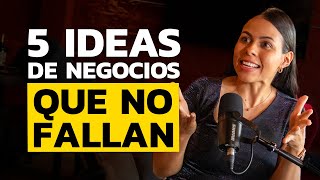 5 NEGOCIOS RENTABLES QUE NO FALLAN 😱¡CON POCO DINERO [upl. by Drageruaeb]