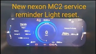 New nexon MC2 service reminder Light reset [upl. by Kilgore]