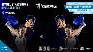 FFT Padel Tour Strasbourg  P2000  16e  8e  14 [upl. by Salomi]