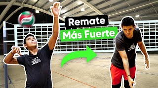 COMO REMATAR MAS FUERTE VOLEIBOL  TECNICA Y OBSERVACIONES [upl. by Ynottirb]