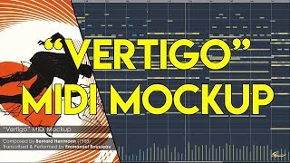 Bernard Herrmann  quotVertigoquot MIDI Mockup [upl. by Yssor]