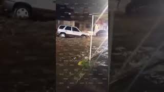 Inundado Villa de las Manzanas en Coacalco de Berriozábal Edoméx [upl. by Atrebor]