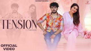 TENSION  Vishu Puthi Official Video  Khushi Verma Komal Chaudhary  New Haryanvi Songs 2024 [upl. by Hafler427]