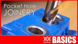 Beginners guide to pocket hole joinery  WOODWORKING BASICS [upl. by Yellac]