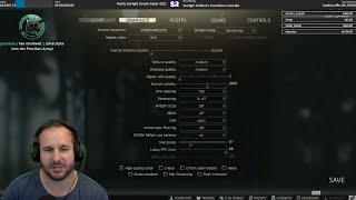 Pestily Shows Off His Tarkov Settings [upl. by Etnomaj]