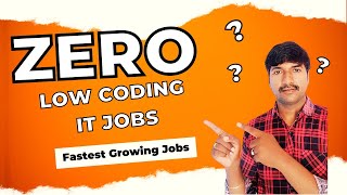 Fastest Growing Zero coding IT jobs 💪💪 LuckyTechzone [upl. by Laynad]