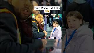 Ding Fong Eat it Up🧑‍🍳 funny prank shorts [upl. by Ahtelat954]