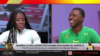 Danielle Williams focusing on Paris Olympics won sprint hurdles world titles in 2015 and 2023 [upl. by Eitisahc]