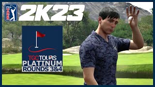 THE CLUTCH PUTTS CONTINUE  TGC Tours Platinum Mexican Invitational Rounds 3amp4  PGA Tour 2K23 [upl. by Lavinie]