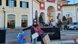 SERRAVALLE DESIGNER OUTLET winter time sales 2022 Divine Flower [upl. by Euqram]