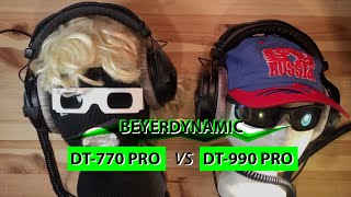 Beyerdynamic DT 770 PRO vs DT 990 PRO [upl. by Menis]