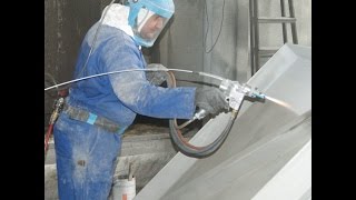 Metallisation  Thermal Spray Aluminium TSA of footbridge with flamespray MK73 [upl. by Cati352]