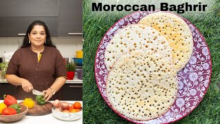 So Many Holes in this Pancakes Makes it So Soft  Moroccan Baghrir Pancakes Recipe [upl. by Anadroj]