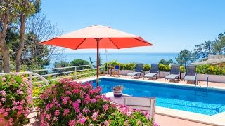 Club Villamar  Villa with fantastic sea view wifi lovely garden with private swimming pool [upl. by Hephzipah]