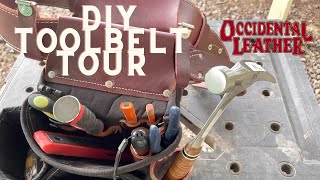 Occidental leather tool belt diy setup [upl. by Nodrog]