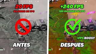 SOLUCIONAR BAJONES DE FPS  SUBIR FPS ✔️ACTUALIZADO 2023 🔧Como SUBIR los FPS en FORTNITE Temporada 3 [upl. by Ailhad]