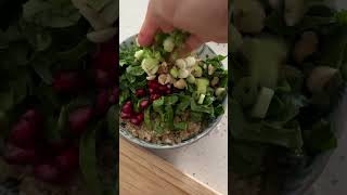 Very healthy and delicious quinoa salad❤️😋😋quinoasalad healthysalad viralvideo [upl. by Amar]