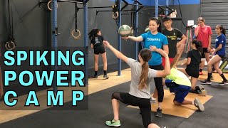 Spiking Power Camp  Volleyball Training Elevate Yourself [upl. by Eissoj649]