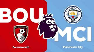 Bournemouth 2  1 Manchester City  HIGHLIGHTS  Premier League 2425 Matchweek 10 [upl. by Ahsyekal312]