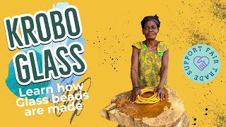 How African Krobo Glass Beads Are Made [upl. by Marutani]