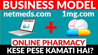 EPharmacy Business Model  Netmeds 1mg Business Model  Case Study  Hindi [upl. by Hannover667]