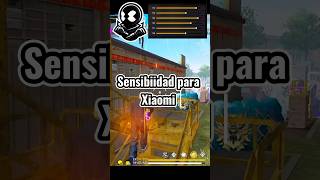 Sensibilidad para celulares Xiaomi 👹sensibilidad freefire ff [upl. by Gypsie]