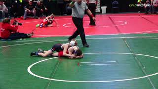 Neal Krysty PWWC vs Konner Lambers ELD  2018 OAC Junior High State 65 lbs [upl. by Atirac]