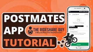 How to Use the Postmates App as a New Fleet Delivery Driver Tutorial [upl. by Cantone493]