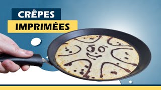 Recette crêpes imprimées [upl. by Eiramalegna]