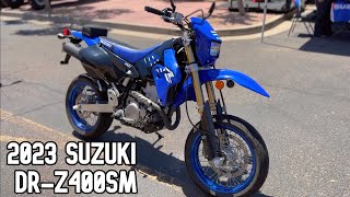 2023 Suzuki DRZ400SM  Test Ride Review [upl. by Marion]