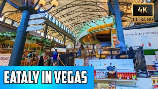 Eataly In Las Vegas Walking Tour [upl. by Aleetha]