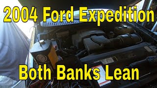 2004 Ford Expedition both banks lean [upl. by Ayatal]