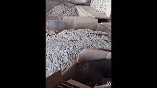 slate pencil factory view part2 whiteslate satisfying nsasmrcrunch slate shorts [upl. by Iblok]