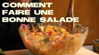 Comment Faire une bonne salade composée maison [upl. by Reemas642]