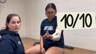 Elbow Tape by Athletic Trainer [upl. by Madai]