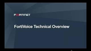 FortiVoice Deep Dive  Product Demo [upl. by Froma]